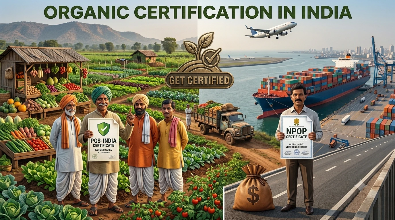 Organic Farming Certification in India: Guide for Farmers
