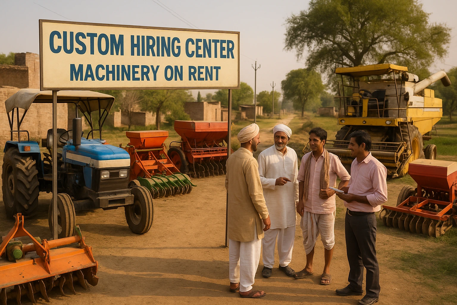 The Role of Custom Hiring Centers (CHCs) in Modernising Indian Agriculture